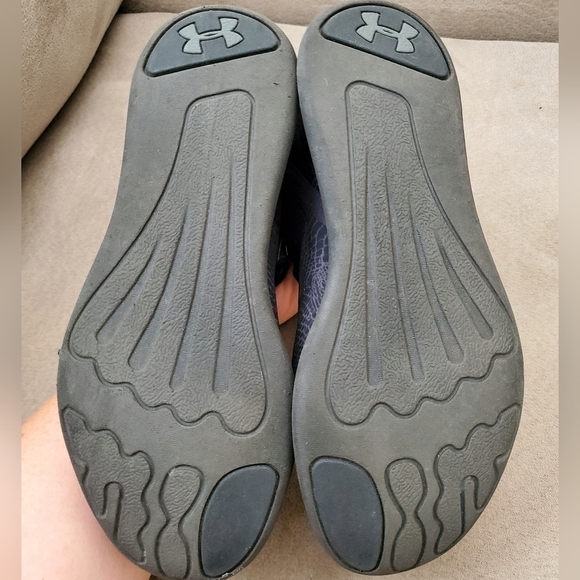 UNDER ARMOUR WOMEN SZ 6 BLACK SPEEDFORM STUDIOLUX MID 1255830-001 LACE UP SHOES - Picture 8 of 8